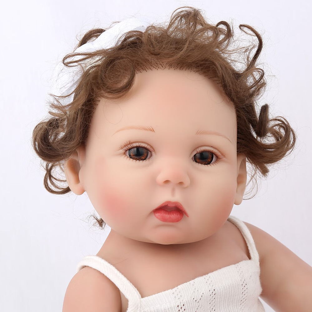 可入水洗澡洋娃仿真重生初生宝宝婴儿娃娃软胶过家家女孩洋娃娃伴睡