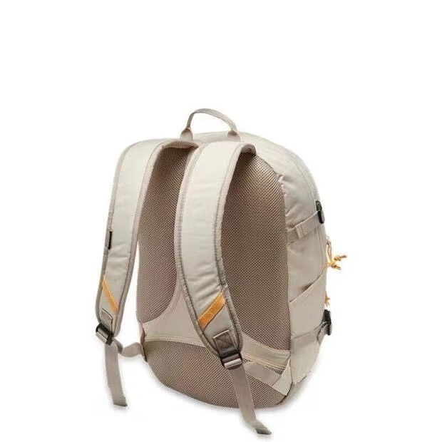 情侣背包男女学生书包休闲百搭校园帆布电脑背包 t64-kw象牙白【图片