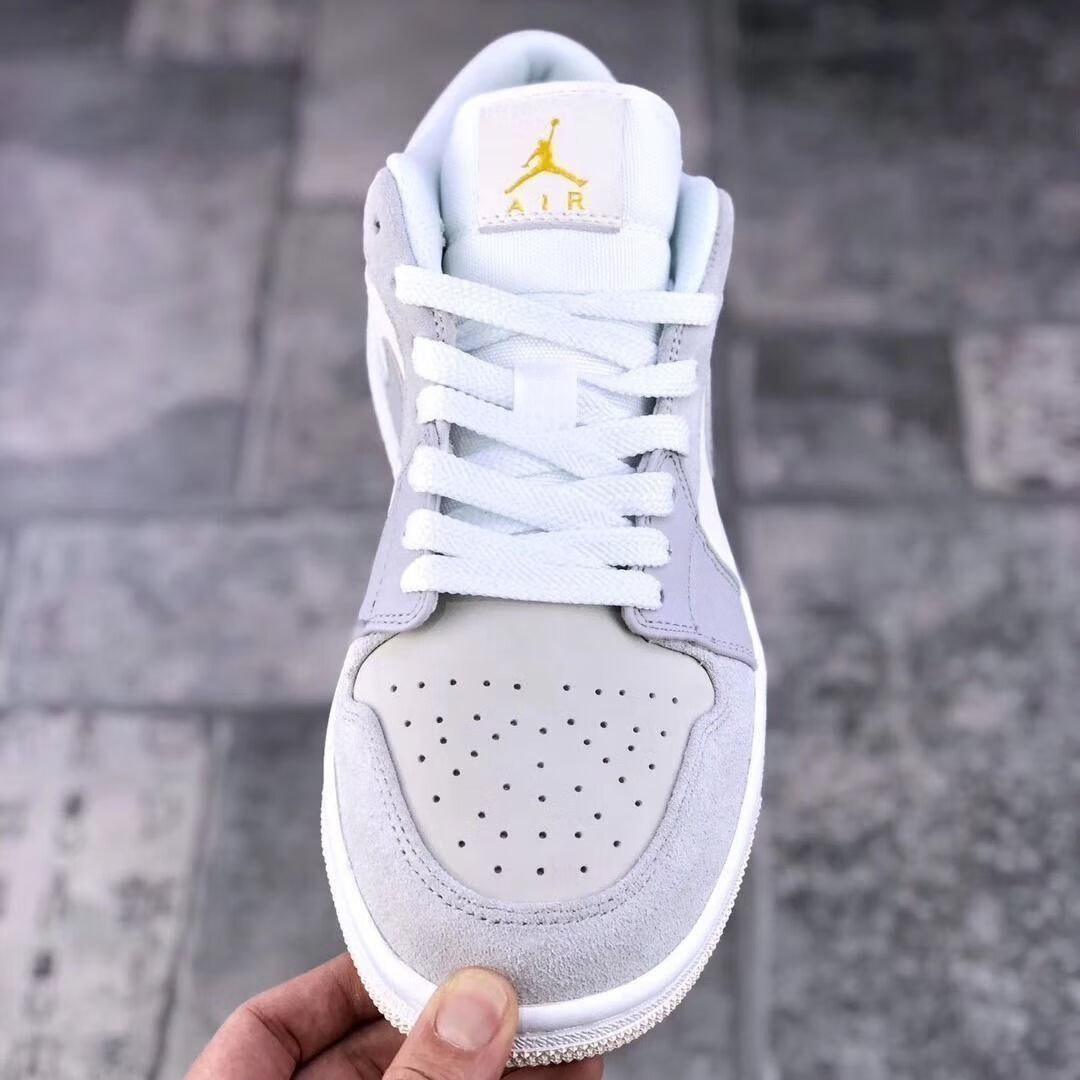 paris小巴黎浅灰校园韩版百搭女学生低帮板鞋cv3043-100 aj1小巴黎