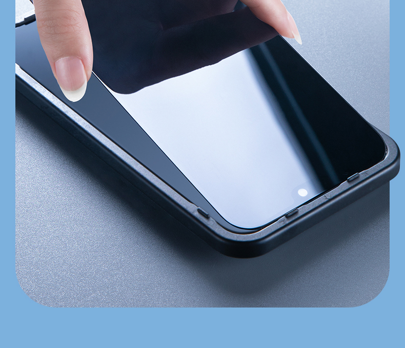 闪魔苹果13钢化膜iphone13promax防窥膜全屏覆盖防爆防刮抗指纹手机