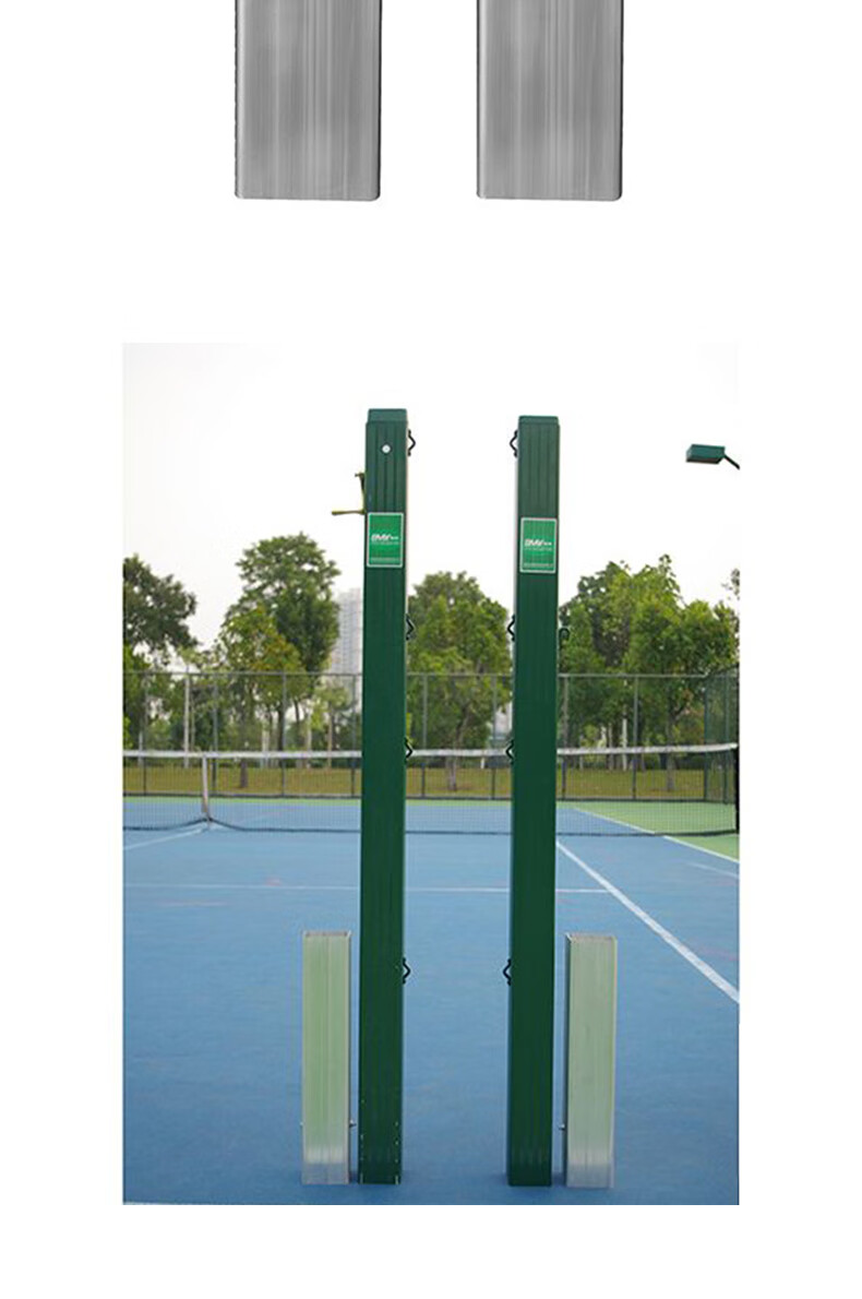 比赛型网球柱直插预埋式楼面式网球场网球中柱sp-100 sp-106 sp-001单