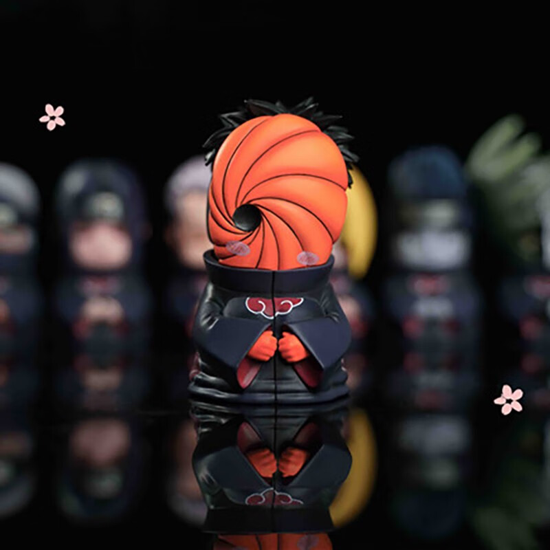 q版火影忍者晓组织手办玩偶模型公仔摆件动漫周边绝高97cm