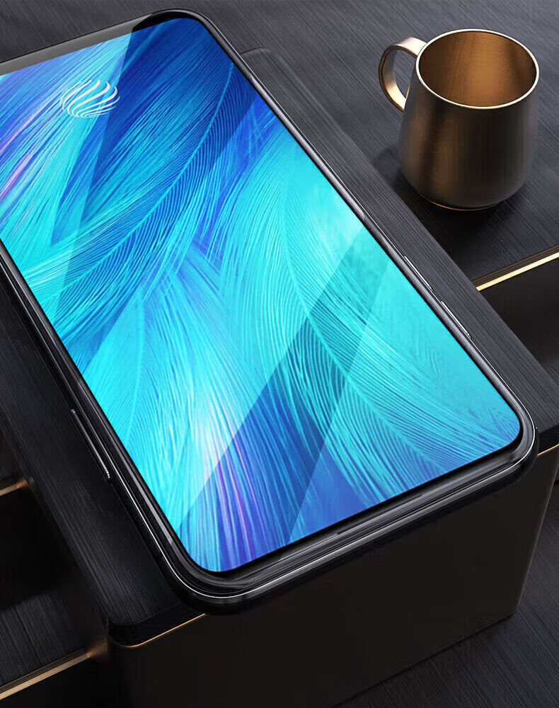 欣迪斯华为aqm-al00防窥钢化膜全屏畅享10s手机防偷窥看aqm-tl00保护