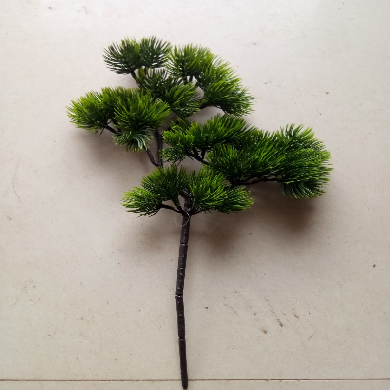 仿松树叶传奇仿真松树崖柏叶子松树枝松叶盆景绿植盆栽塑料树叶装饰