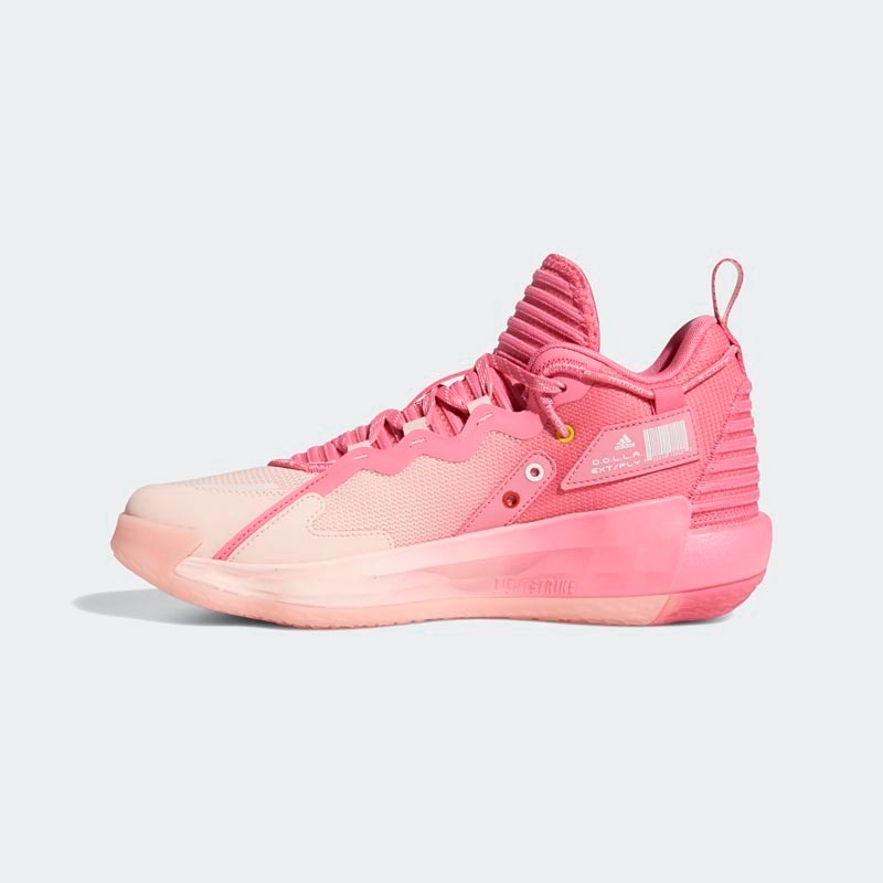 纯原正确版 利拉德dame7黑粉色实战篮球鞋运动鞋男鞋gv9877 44【图片