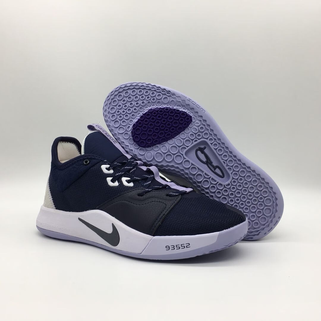 官方舰店保罗乔治3代鱼饵 pg3lure 蓝白宇航员白金缓震实战篮球鞋男ao