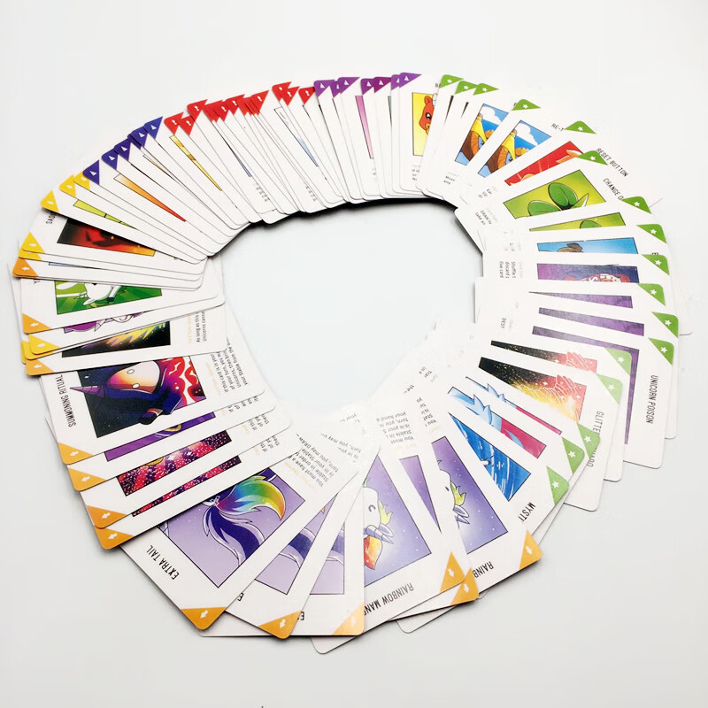 英文版 unstable unicorns 愤怒的card board game聚会桌游 red