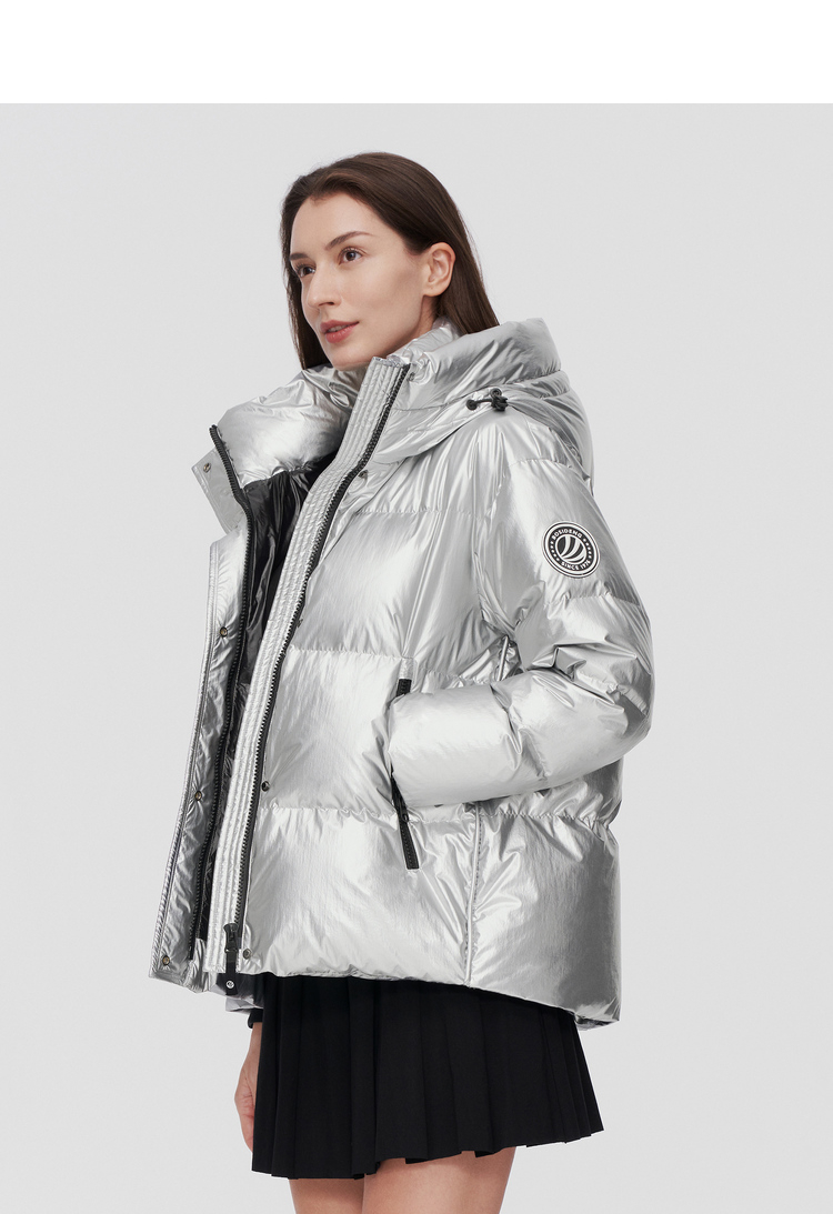 波司登21年新款puff女装羽绒服泡芙系列时尚光感90鹅绒(600 )保暖外套