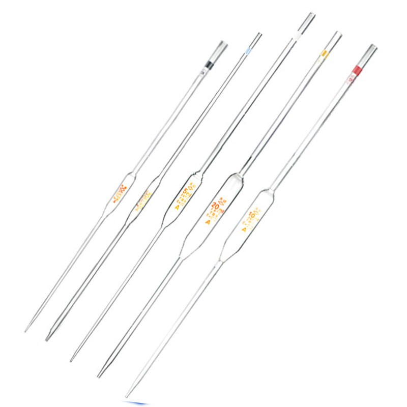 天玻环标单标线胖肚大肚移液管吸管12351015202550100ml5ml