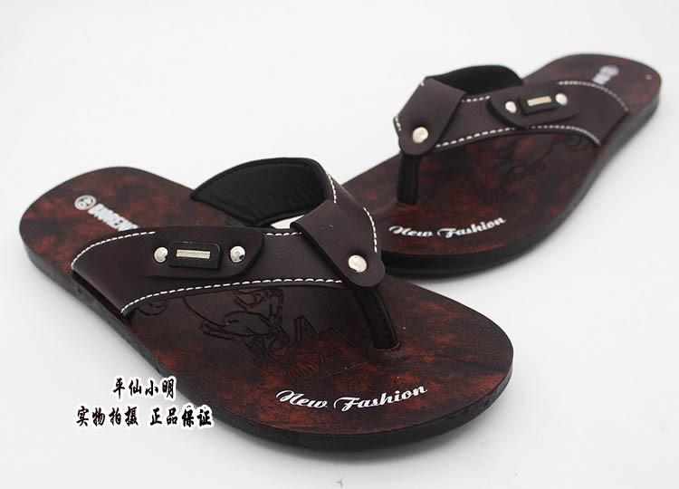 越南鞋进口男士人字拖鞋夹指休闲潮时尚平底拖鞋橡胶舒适耐穿品质定制