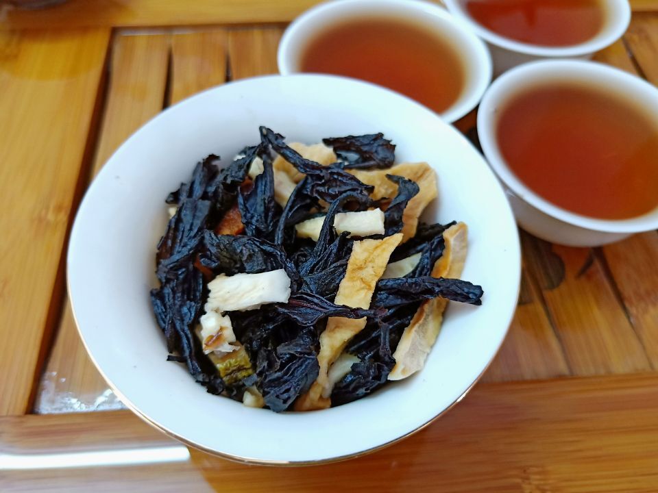佛手香橼茶潮汕特产老香橼高山水仙乌龙茶清香甘甜袋装250克野栋茶叶