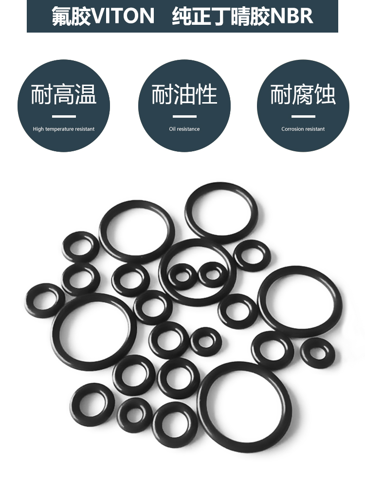 适用挖掘机徐工o型圈6001357517密封圈215200挖机油封橡胶圈徐工专用