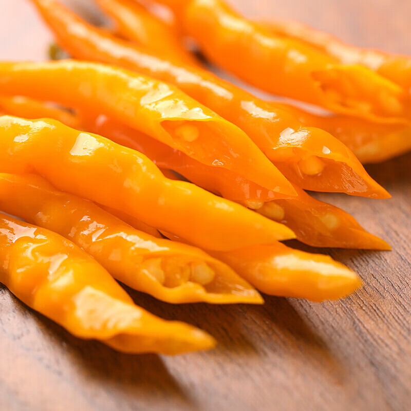 湖南衡东三樟新鲜黄贡椒泡椒 农家腌坛子菜下饭菜调料品500g 品500g