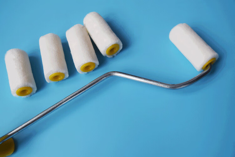 xmsj 2寸迷你滚筒刷 乳胶漆油漆刷涂料修补滚子小滚筒拇指羊毛滚筒 5