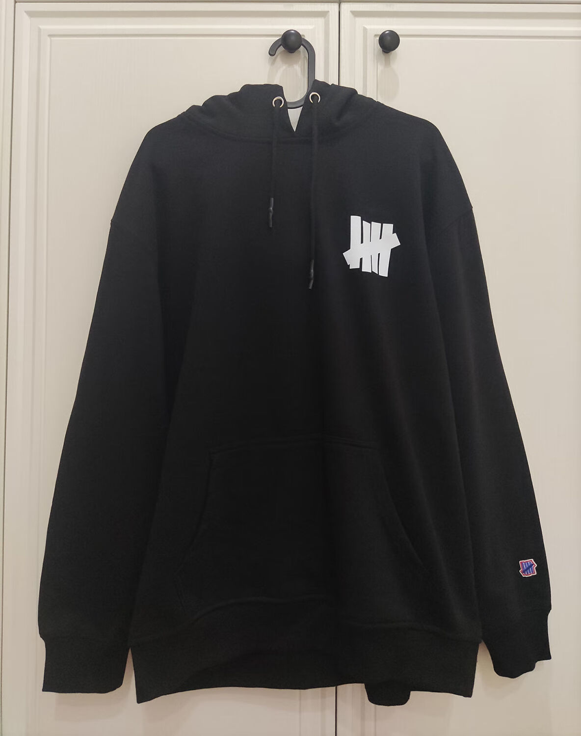 美潮经典不败五道杠undefeated重磅卫衣男女情侣街头运动嘻哈外套