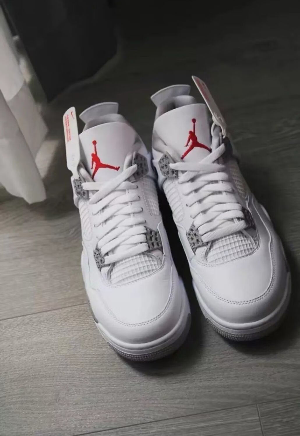 【官方旗舰】air 乔4 aj4 retro 奥利奥 鞋子高街ins潮中帮气垫耐磨款