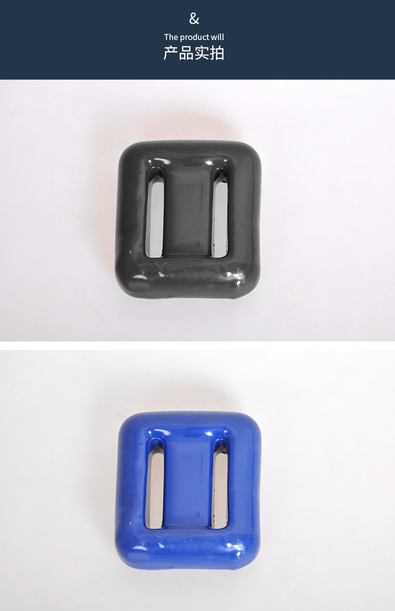 潜水装备铅块包塑胶不锈钢快卸负重腰带自由潜压铅深潜配重藏宫天域