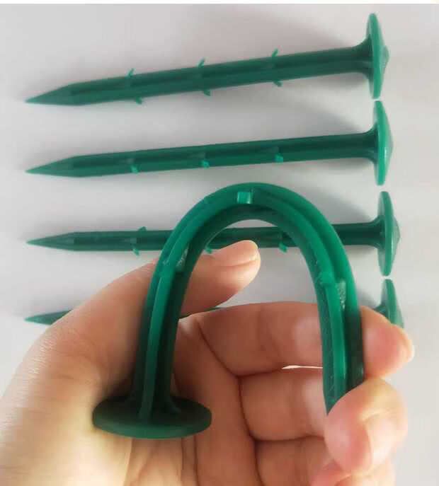 现货现发地布钉塑料地钉地膜钉帐篷固定钉塑料钉子园艺地布钉音然音然