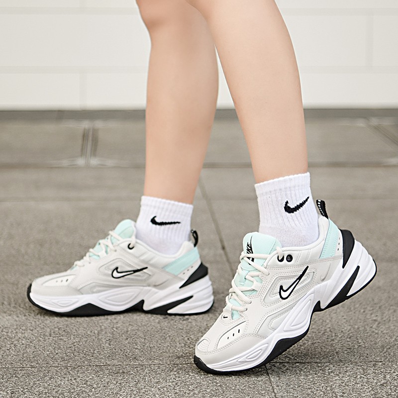 耐克nikem2k tekno 白蓝 灰绿薄荷女款复古老爹鞋 ao3108-013 38