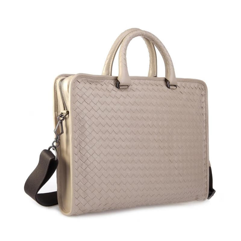 宝缇嘉bv bottega veneta 公文包男士奢侈品编织手提包 9753 uni