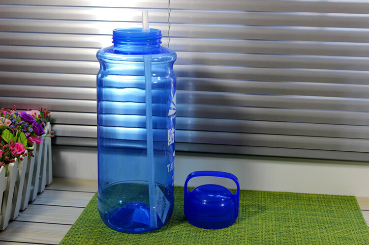 塑料防爆杯太空杯大容量户外运动水壶大水杯【加厚防爆带隔离茶】