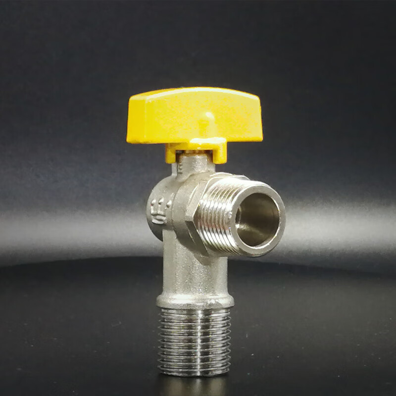 家用黄铜加厚燃气阀门煤气阀热水 球阀y型三通阀门天然气开关 4分双外