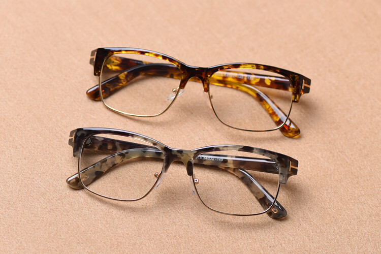 天然白水晶石头眼镜电脑护目镜抗疲劳养眼男女式平光防蓝光眼镜 豆花