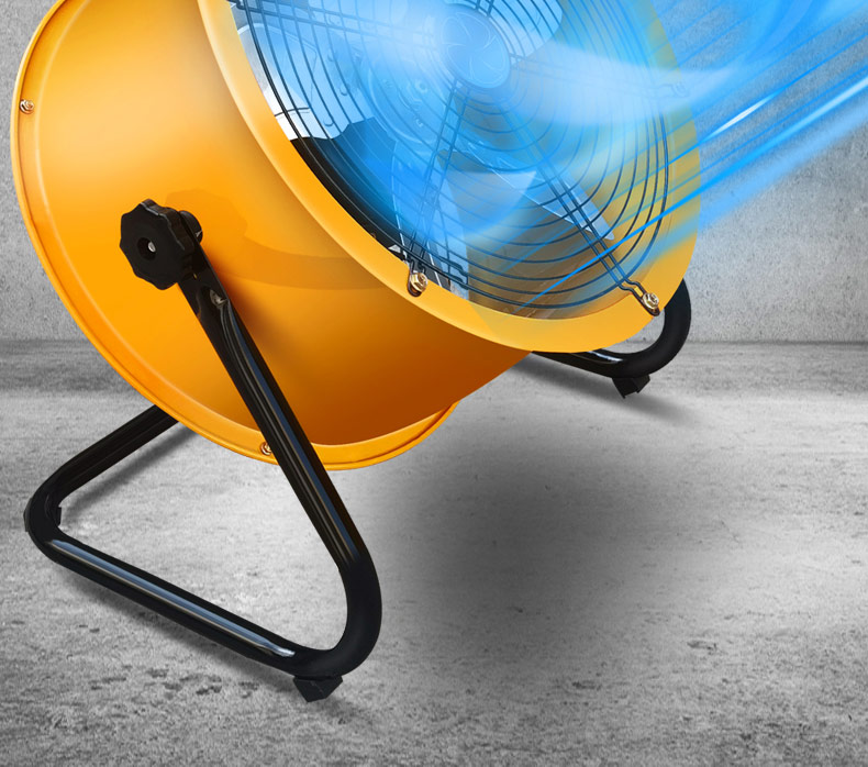 官方旗舰岗位式轴流风机大功率圆筒管道风机220v轴流风扇强力工业趴地