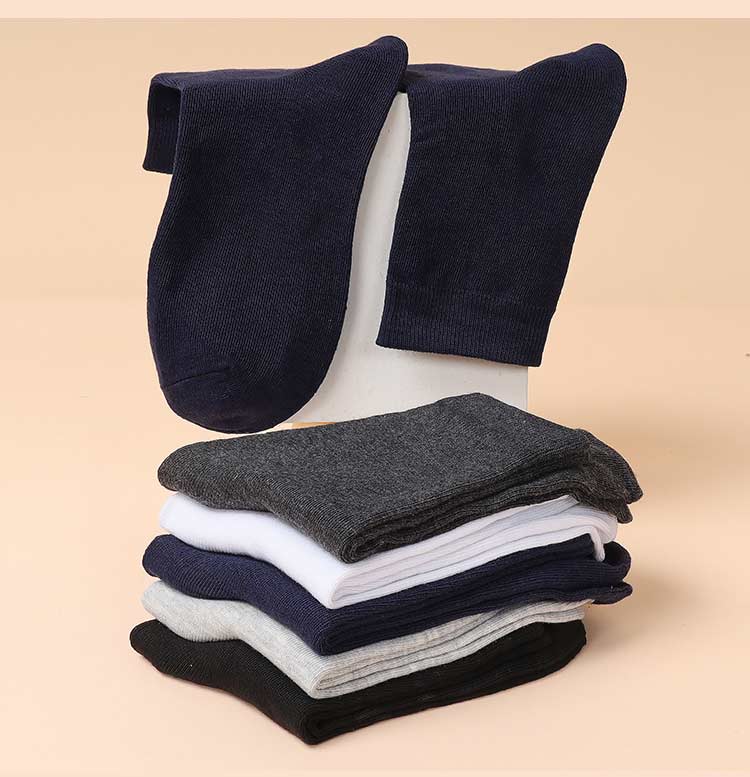 浪莎10双高腰袜劳保中筒老人袜子男长筒爷爷加厚爸爸秋冬冬老头中老年