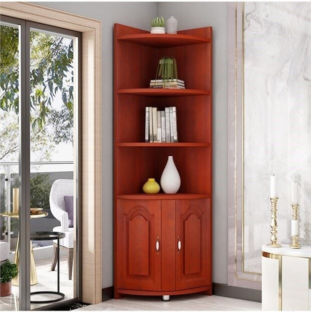 墙角酒柜角柜柜子转角靠转角柜家用酒柜靠墙三角形饭厅轻奢拐角柜墙角