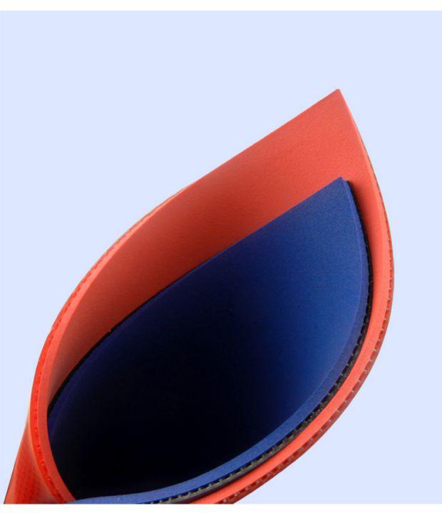 郗恩庭乒乓球套胶训练套初学球馆乒乓球拍反胶皮普及套胶 红黑各一片