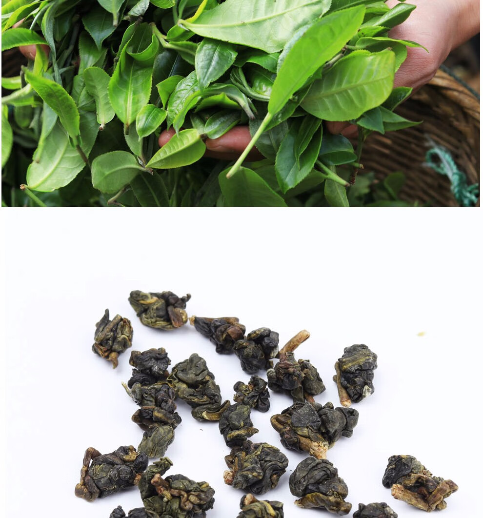 2019年春茶新茶高山乌龙茶台湾工艺清香型软枝乌龙茶叶200g罐装