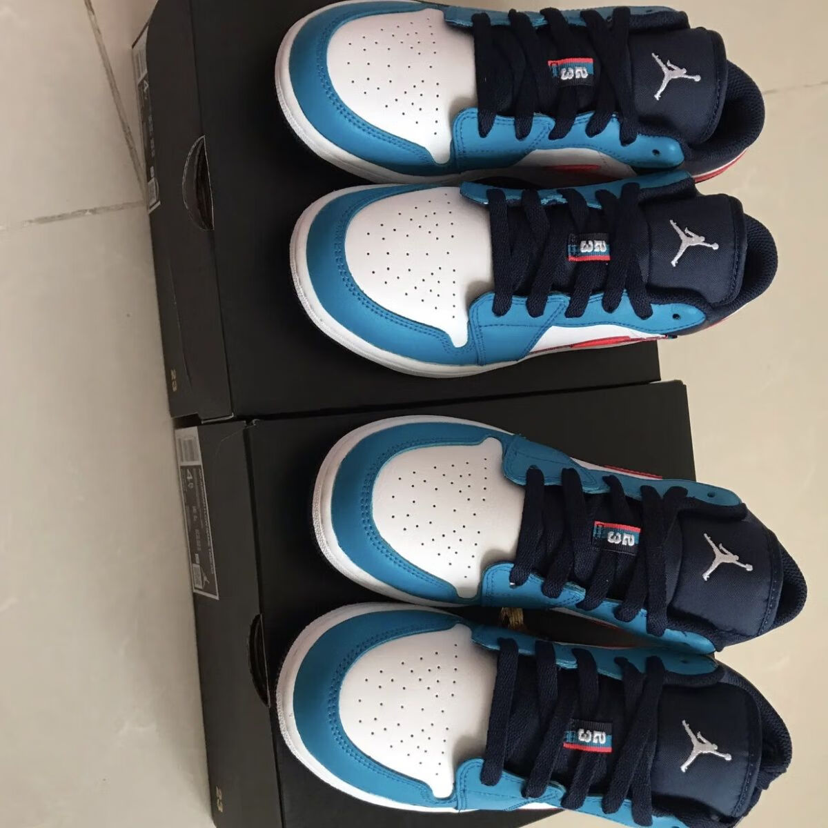 1 low gametime蓝红白游戏时间秋季防滑耐磨减震休闲鞋 aj1游戏时 