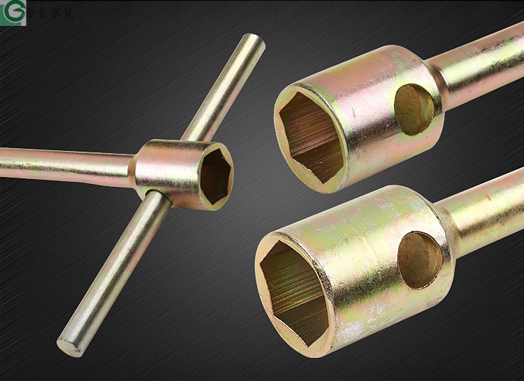 全自动洗衣机离合器拆卸工具套筒扳手36/38螺母加长套筒维修 金色70cm