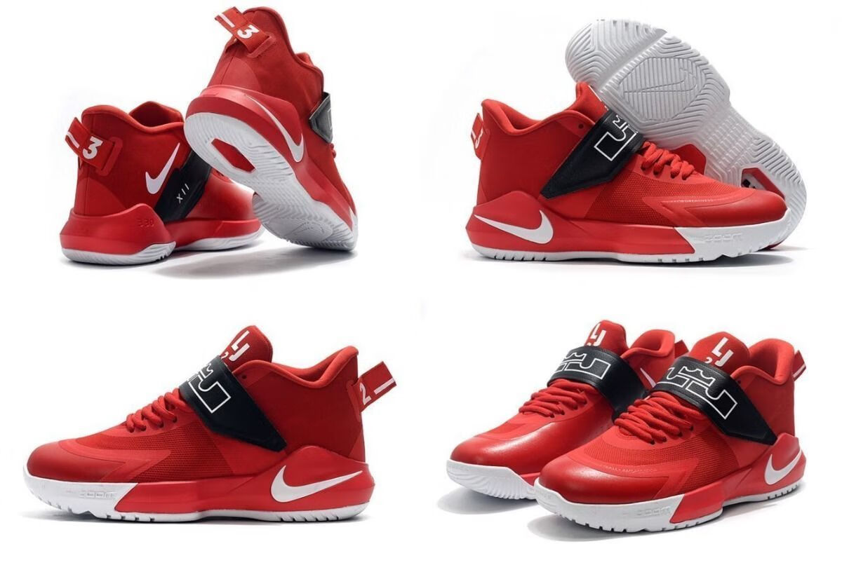 ambassador 12 詹姆斯使节12代 实战学生减震气垫男子运动篮球鞋 机能