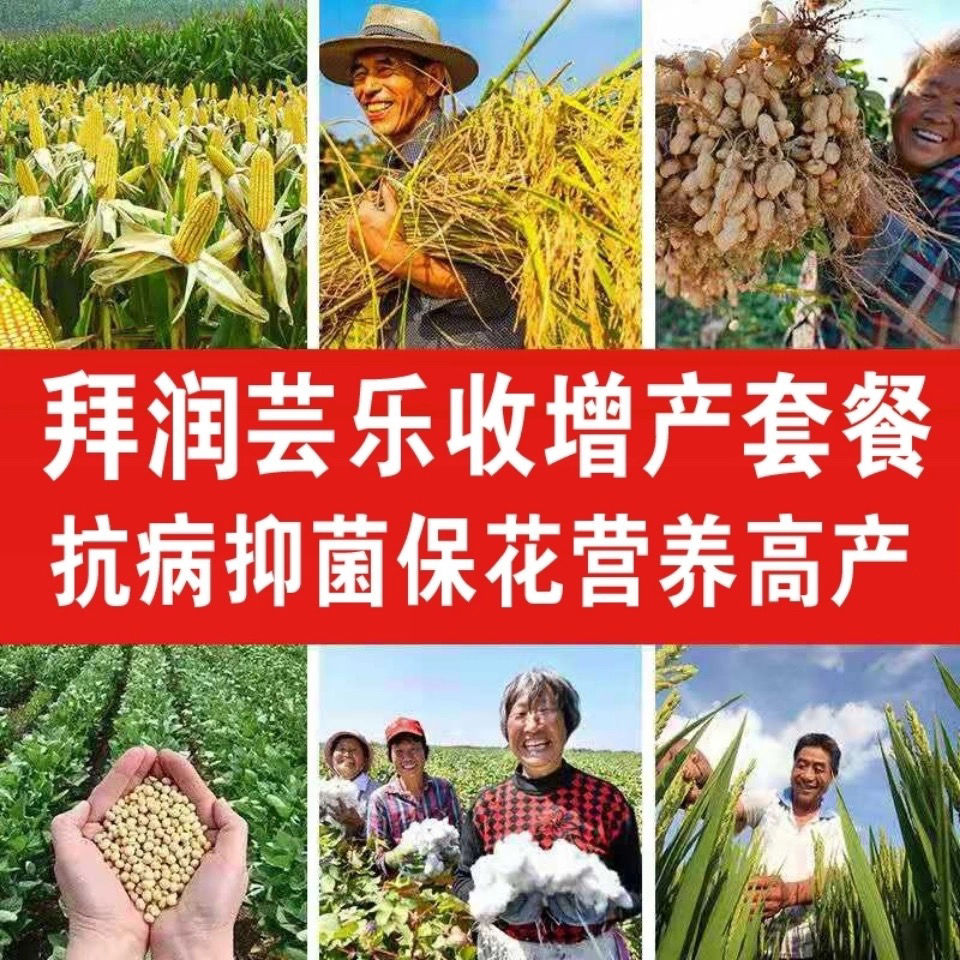芸乐收小麦高产水稻玉米花生蔬菜瓜果土豆增产套餐叶面