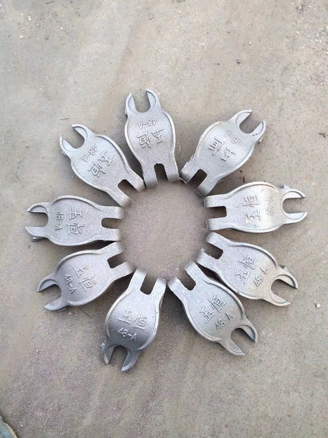 扣件叶片 小盖 叶片 扣件小盖 玛钢扣件配件 紧固件配件 50个试用定制