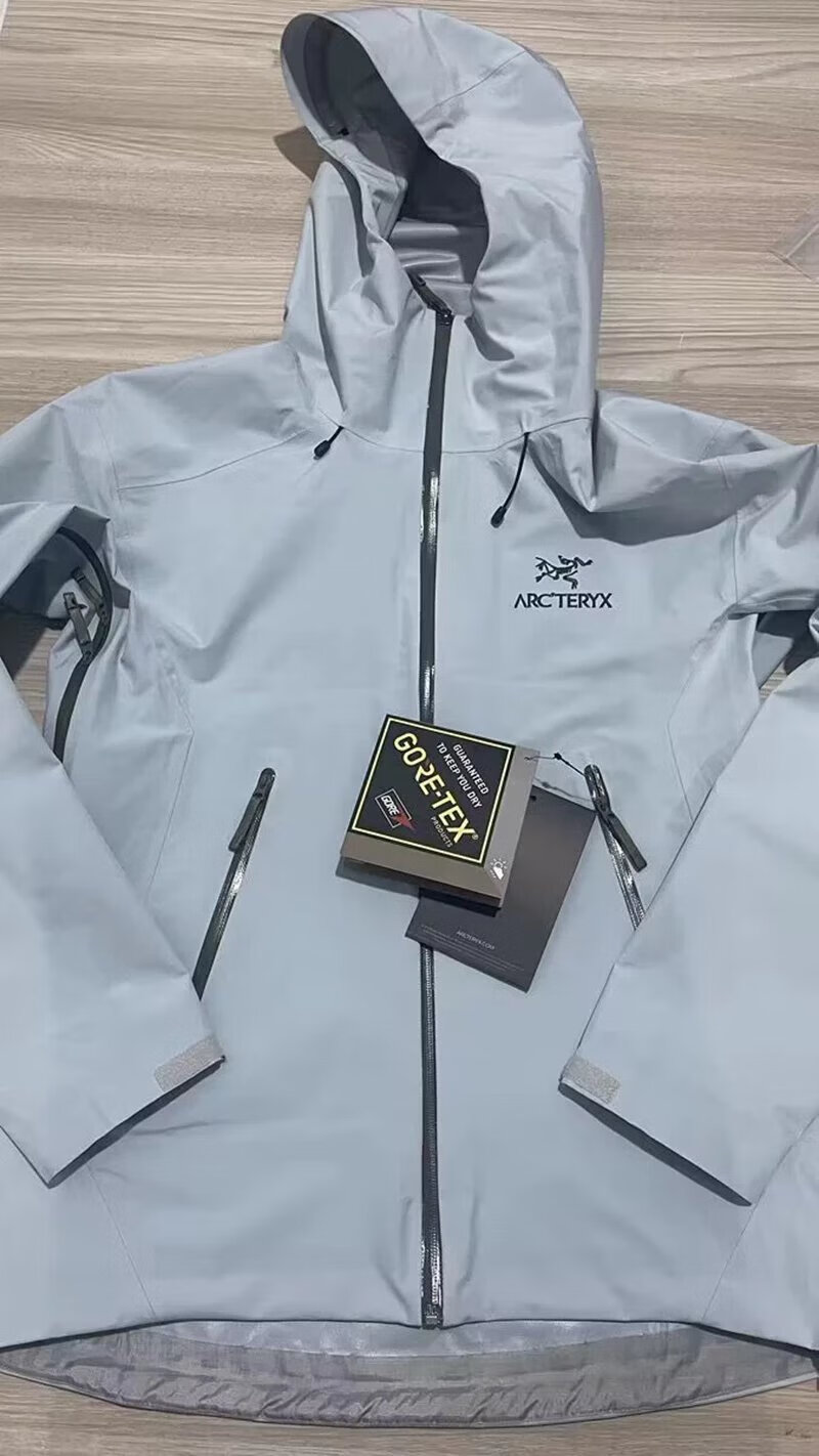 始祖鸟冲锋衣betalt以太蓝硬壳外套户外连帽夹克女旗舰男装女装旗舰