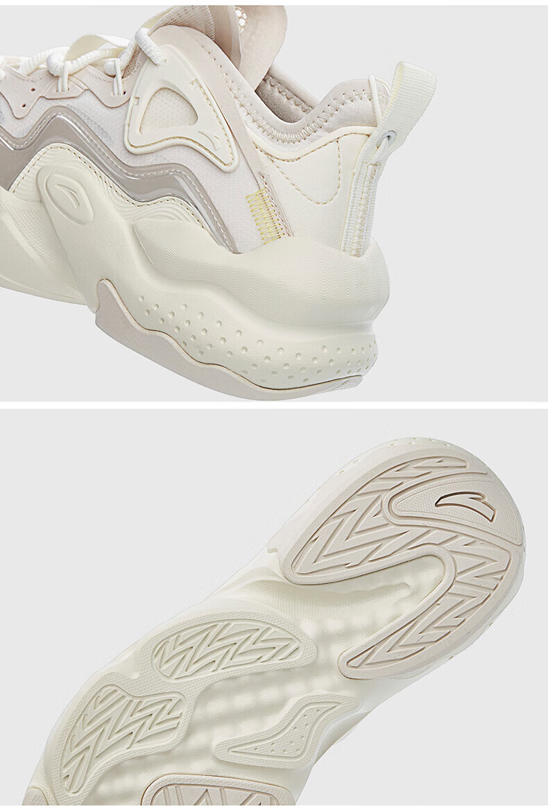 【关晓彤同款 秋季版】安踏女鞋 威锋时尚运动鞋女2022秋季情侣板鞋