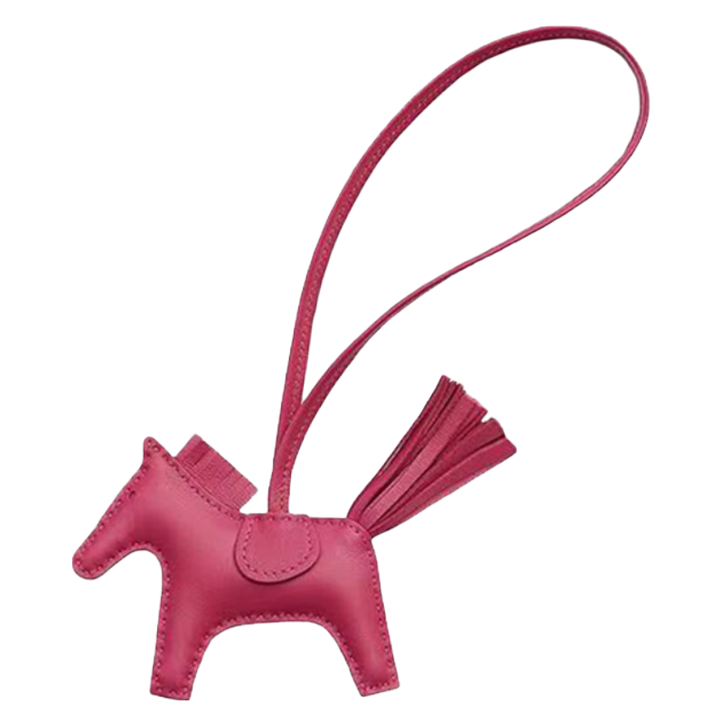 爱马仕 小马挂件 包包配件 小礼物 全粉 通体粉【图片 价格 品牌 报价