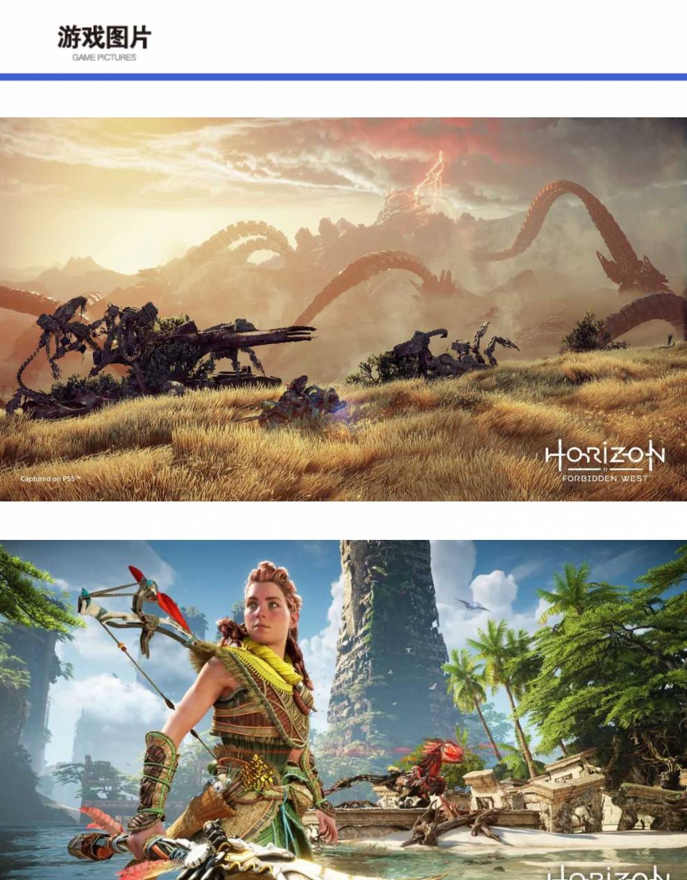 尚沃玛ps5游戏地平线2禁忌西域西部禁域西之禁地horizon2中繁体中文新