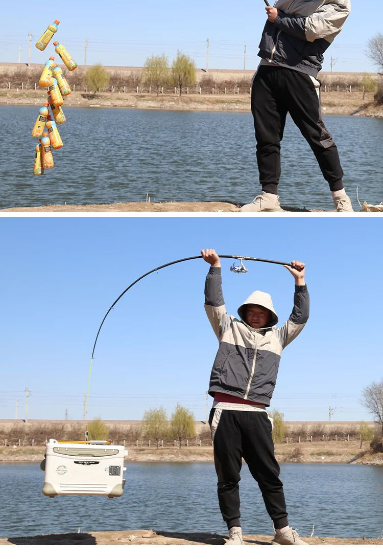 2022新款光 ·威官方石川碳素海竿全套金属轮超轻超硬鱼竿抛竿手竿