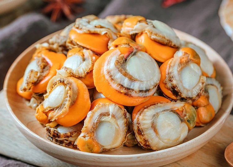 【长岛北城红贝5包200g】新鲜速冻带黄超大扇贝肉冷冻顺丰 肉冷冻顺丰