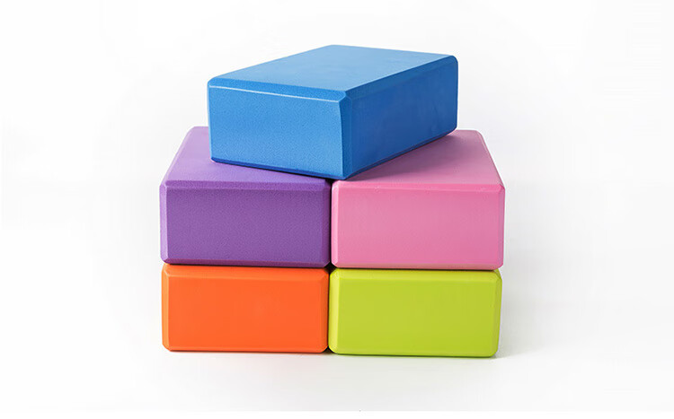 瑜伽砖舞蹈砖块儿童跳舞专用多块套装初学者女孩练功垫砖方块 粉红色