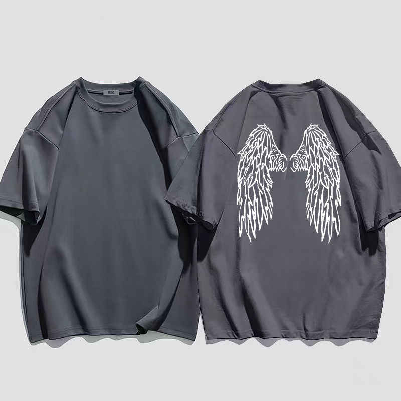 袖翅膀天使之翼反光宽松纯棉衣服天使之翼半.