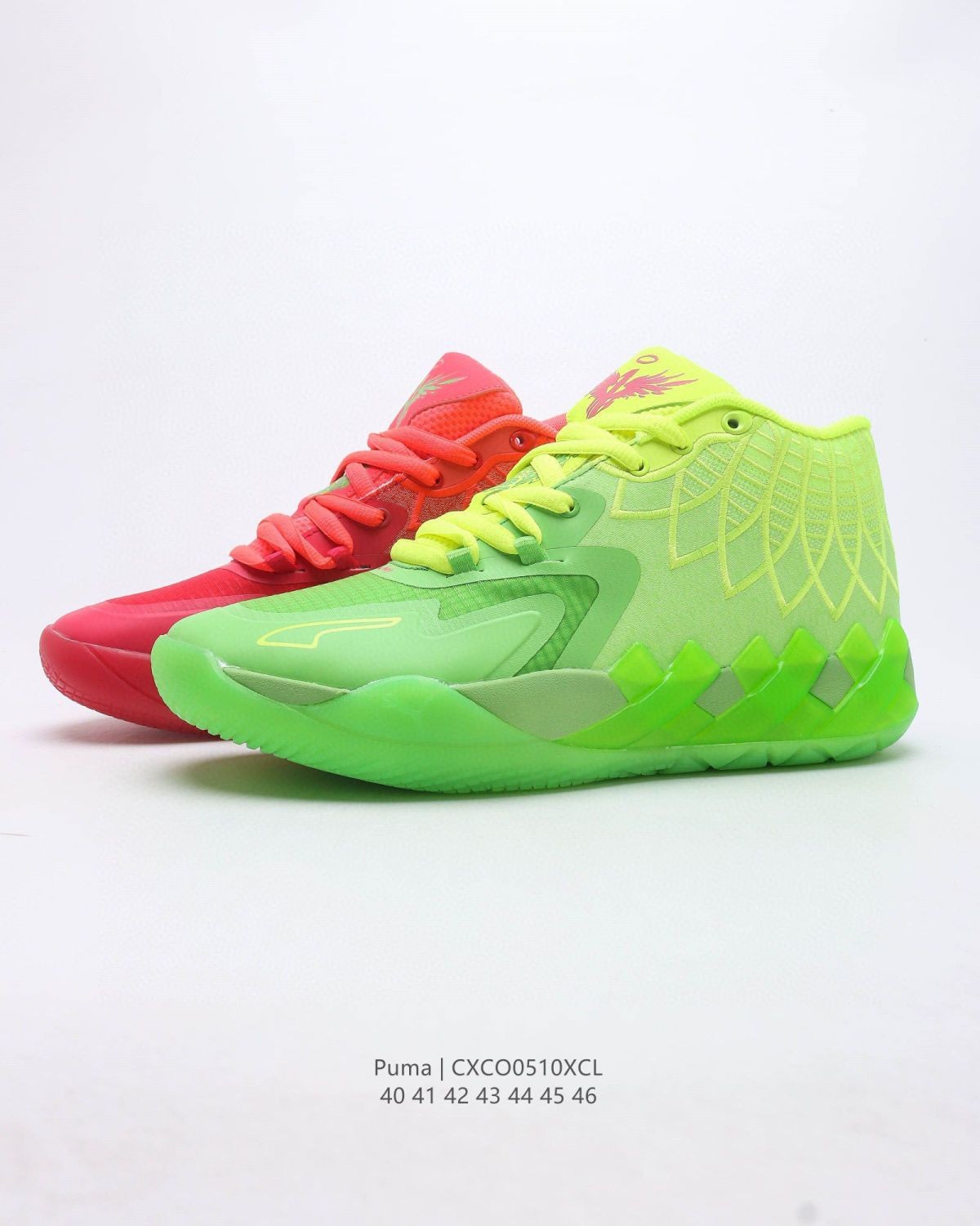 纯原三球一代拉梅洛鲍尔mb01全明星鸳鸯高帮实战耐磨缓震篮球鞋男 新