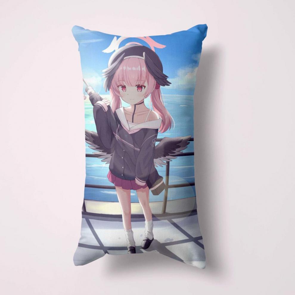 小mi生态米家碧蓝档案抱枕周边下江小春半身抱枕头二次元动漫萝莉全身