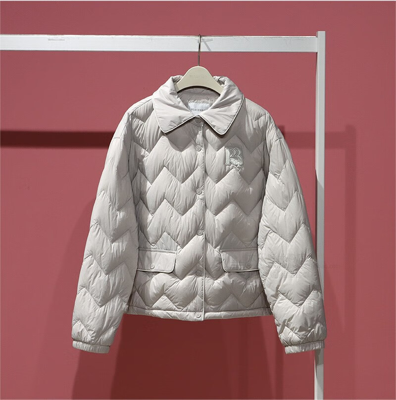 太平鸟a4acc420281/a4acc420284/a4acc420289a4acc4202羽绒服 白色 81