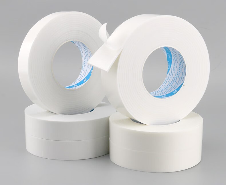 oimg 强力海绵双面胶高粘度固定墙面泡沫胶带10cm2宽5米1mm加厚3mm贴