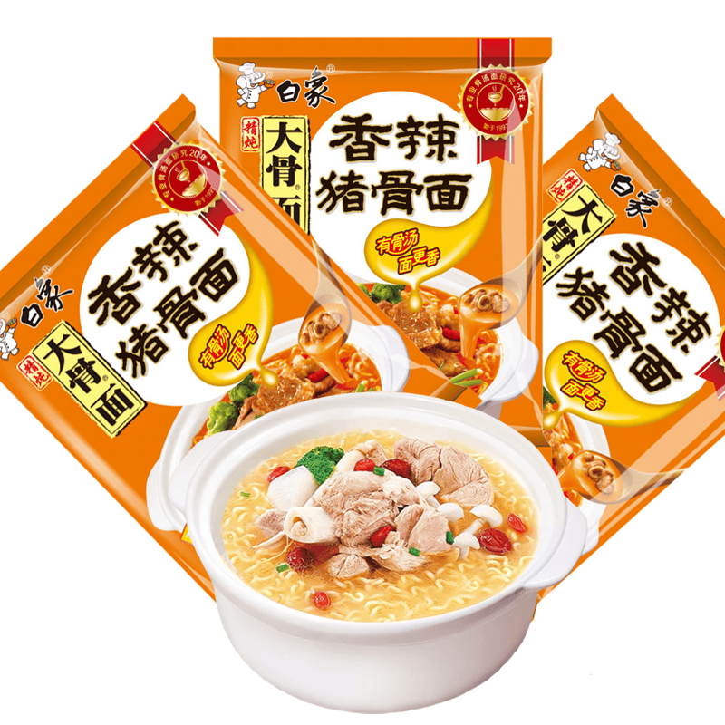 白象方便面精纯袋香辣猪骨面26袋装整箱一箱